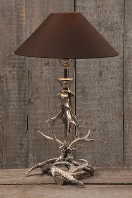 Produktbild von Lampe Geweih Tischlampe Stehlampe  H 59 cm