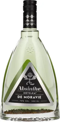 Image de Metelka Absinthe De Moravie 70% Vol. 0,5l