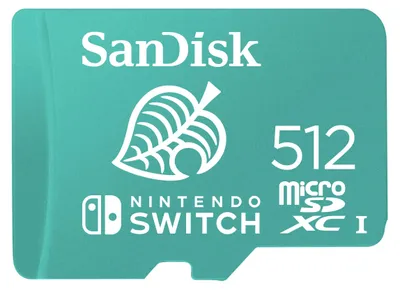 Produktbild von SanDisk® microSDXC™ UHS-I Speicherkarte für Nintendo Switch™ 512 GB, 100 MB/s, UHS-I