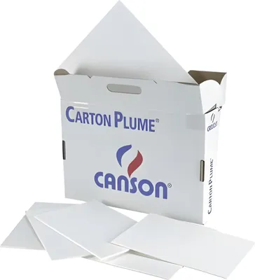 Produktbild von CANSON Leichtschaumplatte Carton P lume, A3, Stärke: 5 mm (339333200)