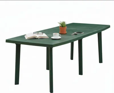 Immagine prodotto di Crossley - Tavolo da Esterno, 216x90x72h cm Verde, 10 Posti Italy