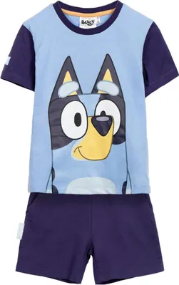 Zdjęcie produktu dla Bluey dziecięcy 2-częściowy strój do biegania - bluza i spodnie - bawełniany komplet 6 lat