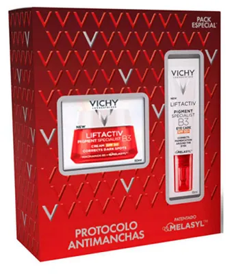 Imagen del producto de Crema facial anti-manchas Liftactiv B3, protección solar SPF 50, pack de 2 unidades
