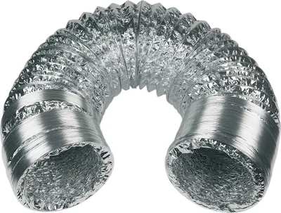 Produktbild von easyPART passend für 10028154 EUROPART Abluftschlauch Luftschlauch 125erR Flexrohr flexibel ALU Universal 10m Trockner Abzugshaube Klima