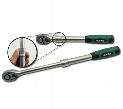 Produktbild von Honiton 1/2" 72-Zahn-Teleskopratsche