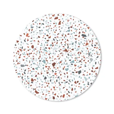 Produktbild von MuchoWow® Mauspad Mousepad Terrazzo - Design - Grau - Braun 20x20 cm - Mousepads - Maus Mat - Pad - Mausunterlage - Schreibtischmatte