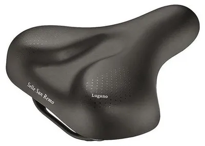 Produktbild von Sattel Selle San Remo Lugano Vakuumgriff Schwarz (Karte)