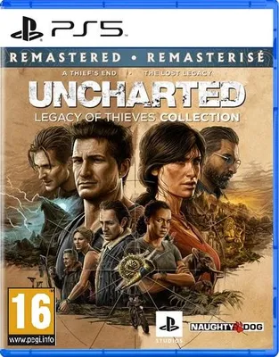 Obrázek produktu pro Sony Interactive Entertainment Uncharted: Legacy of Thieves Collection, PlayStation 5, Náctiletí, Fyzické médium