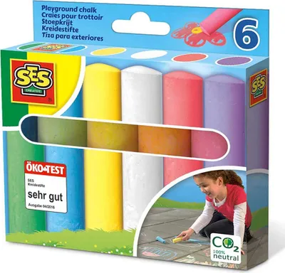 Image de SES Creative Playground chalks 6 packs