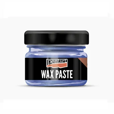Zdjęcie produktu dla Pasta woskowa PENTART, 20 ml, metaliczny niebieski