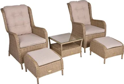 Produktbild von Sessel-Set mit Tisch VAGOS-120