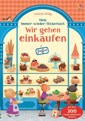 Obrázok produktu pre Mein Immer-wieder-Stickerbuch: Wir gehen einkaufen: Mit über 300 wiederablösbaren Stickern (Meine Immer-wieder-Stickerbücher)