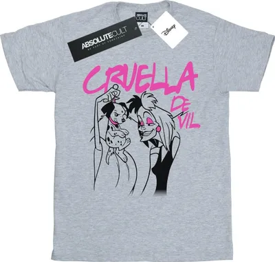 Produktbild von Disney - T-Shirt für Damen BI47118 (L) (Grau)