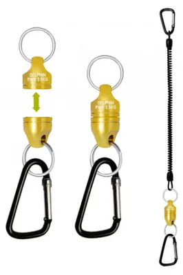 Obrázek produktu pro Magnetická spojka pro podběrák Delphin PWR 3.5kg nosnost 3,5kg