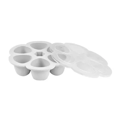 Immagine prodotto di Beaba Multiportions in silicone 6 x 90 ml grigio chiaro; 912806