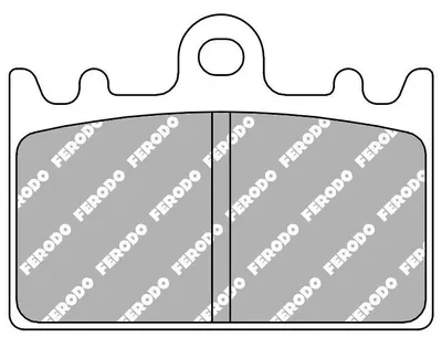 Produktbild von FERODO Bremsbeläge Satz FDB741P
