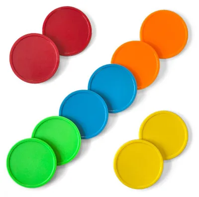 Image de CombiCraft ensemble de jetons couleurs basiques - Ø29 mm - 500 pièces