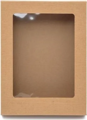 Obrázok produktu pre Dekoratívna darčeková krabička s okienkom, 310 x 235 x 70 mm, s viečkom