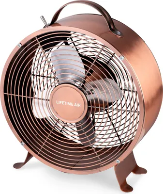 Obrázek produktu pro Stolní ventilátor Lifetime Air Lifetime Air - 230V - Stolní ventilátor 20CM - 2 rychlosti - Odolný materiál - Měď