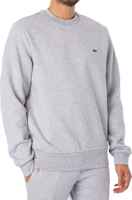 Produktbild von Lacoste Sweatshirt aus gebürsteter Baumwolle, Grau 3XL