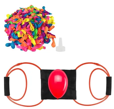 Image de Lanceur de ballons d'eau pour 3 personnes, avec 200 ballons d'eau, pour une utilisation en extérieur