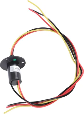 Zdjęcie produktu dla 250RPM 15A Mini pierścień ślizgowy 3 przewody 0?600V do generatora mocy turbiny wiatrowej