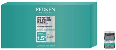 Imagen del producto de Sistema Redken Acidic Grow Full con Aminexil, 10 viales de 6 ml
