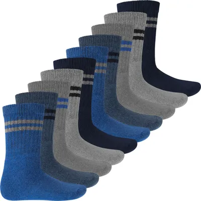 Produktbild von MT Sport- und Freizeitsocken für Kinder (10 Paare) - Tennissocken für Mädchen und Jungen - Jeans