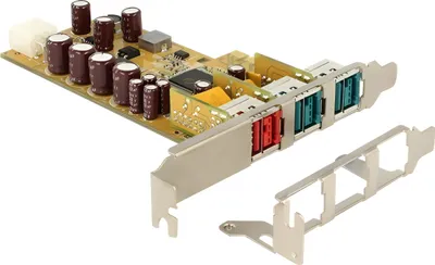 Obrázek produktu pro DeLOCK 89655, PCIe, USB 2.0, Čína, Pericom PI7C9X, 0,48 Gbit/s, Krabice