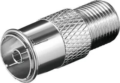 Produktbild von Adapter F-Buchse auf Koax-Buchse