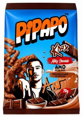 Produktbild von Pipapo Knax Milky Chocolate Amo aller Amos 70g