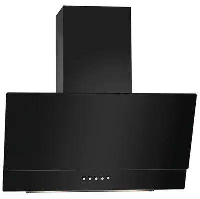 Image de Hotte inclinée à LED Noir Bomann DU7607-G-Noir