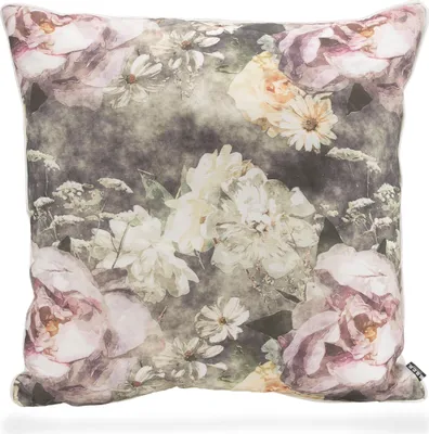 Produktbild von H.O.C.K. Floral Passion Outdoor Kissen Blumen 50x50cm mit Biese