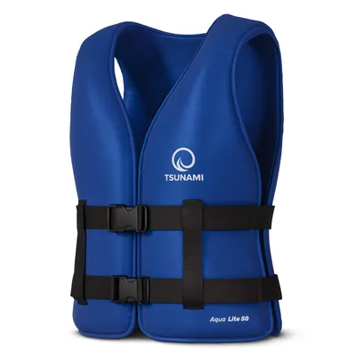 Produktbild von TSUNAMI Schwimmweste Aqua Lite 50 für SUP & Kajak, S, dunkelblau