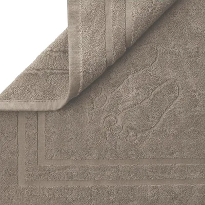 Zdjęcie produktu dla Dywanik Łazienkowy Ręcznik Stopka 50X70 Taupe 100% Bawełna Mondo