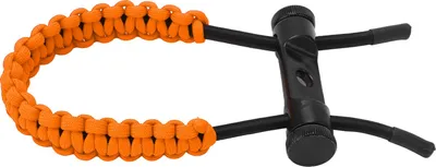 Produktbild von Compoundbogen-Handgelenkschlinge, geflochtenes Kordelseil, verstellbar für Training, Training, Orange