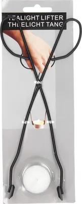 Produktbild von 26 cm Teelichtzange inkl. Teelicht Teelichtgreifer Teelichthalter Zange Greifer Kerzenhalter