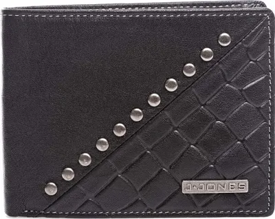 Obrázek produktu pro J Jones pánská peněženka peněženka peněženka z pravé kůže RFID ochrana černá
