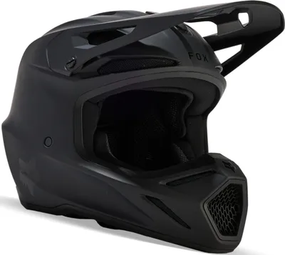 Produktbild von FOX V3 Solid MIPS Motocross Helm, schwarz matt, L (59/60)