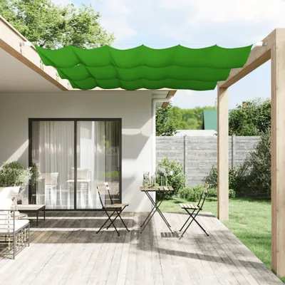 Zdjęcie produktu dla Maison Exclusive – markiza pionowa jasnozielona 60 x 270 cm tkanina Oxford
