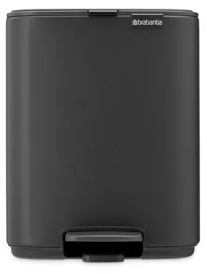 Produktbild von Brabantia Bo, 7 l, Rechteckig, Stahl, Grau, Kunststoff, Terrasse