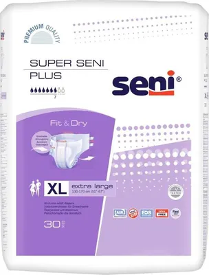 Image de Seni Super Plus XL - 3 paquets de 30 protections