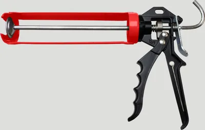 Produktbild von WESTEX Kartuschenpistole Skelett schwarz / rot