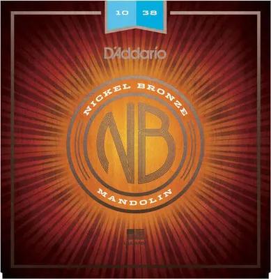 Image de D'Addario NBM1038 Mandoline Saiten