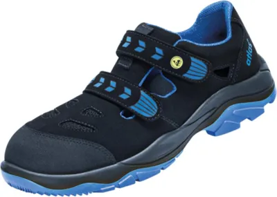 Produktbild von Atlas Sicherheitssandale SL 465 XP 2.0 blue S1P ESD SRC DGUV W10 Gr.46 schwarz/royalblau