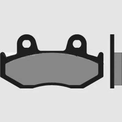 Image de Plaquettes De Frein Kh323 / Kh92 Métalliques Frittées (Or) (Ft 4034)