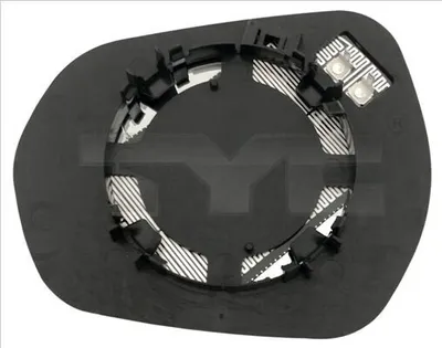 Produktbild von TYC Spiegelglas Außenspiegel Rechts für FORD Fiesta Mk7 Schrägheck Konvex Beheizbar 310-0261-1