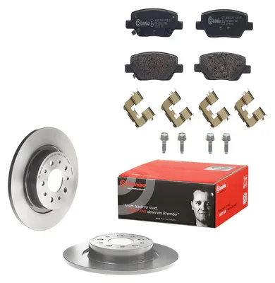 Produktbild von AG Bremsenkomplettsatz Bremsensatz Bremsscheiben Bremsbeläge Fiat Tipo