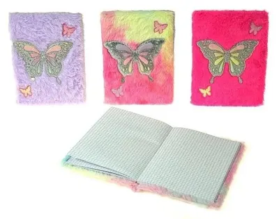 Image de Carnet en peluche A5/80 feuilles MIX - ADAR
