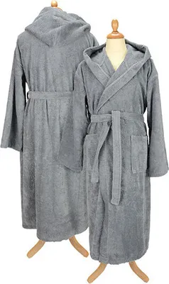 Produktbild von A&R Uni Bathrobe With Hood Bademantel 026.50 fire red 3XL